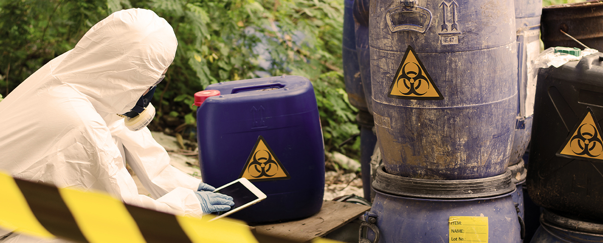 The application of Raman in hazardous chemicals!